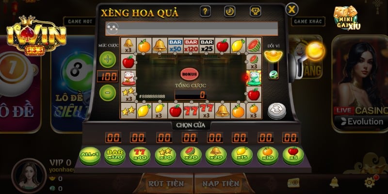 Xèng hoa quả IWIN là gì